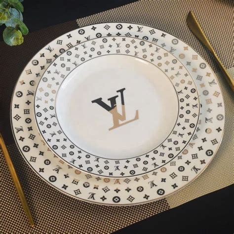 lv plate|louis vuitton dishes.